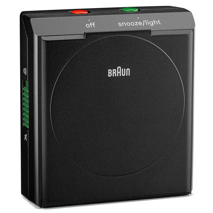 Braun Classic Compact Folding Travel Analogue Alarm Clock Black 8cm BC05B 6