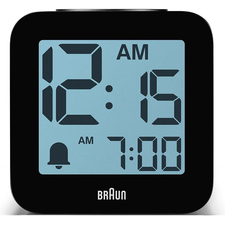 Braun Time Speaking Digital Alarm Clock Black 8cm BC25BP 4