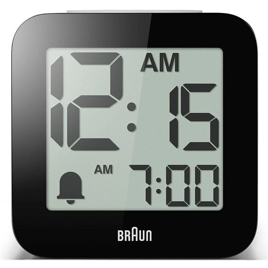 Braun Time Speaking Digital Alarm Clock White 8cm BC25WP 3