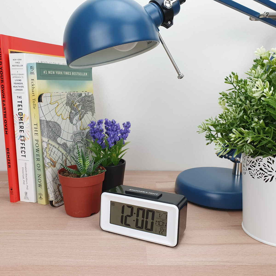 Checkmate Brycen Multifunction Digital Alarm Clock Blue 11cm VGW 3620 BLA 5