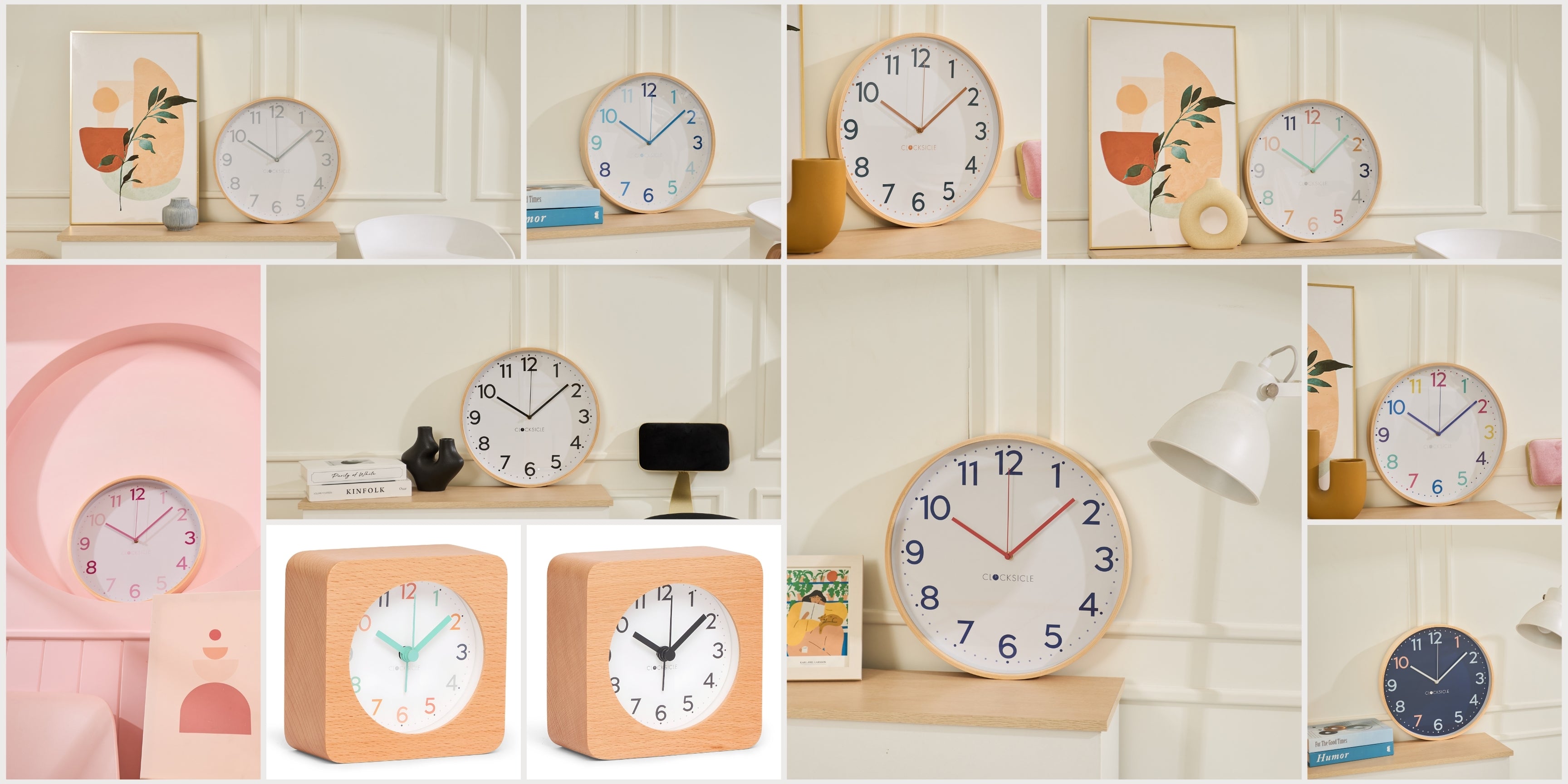 Clocksicl Photo Collage Banner