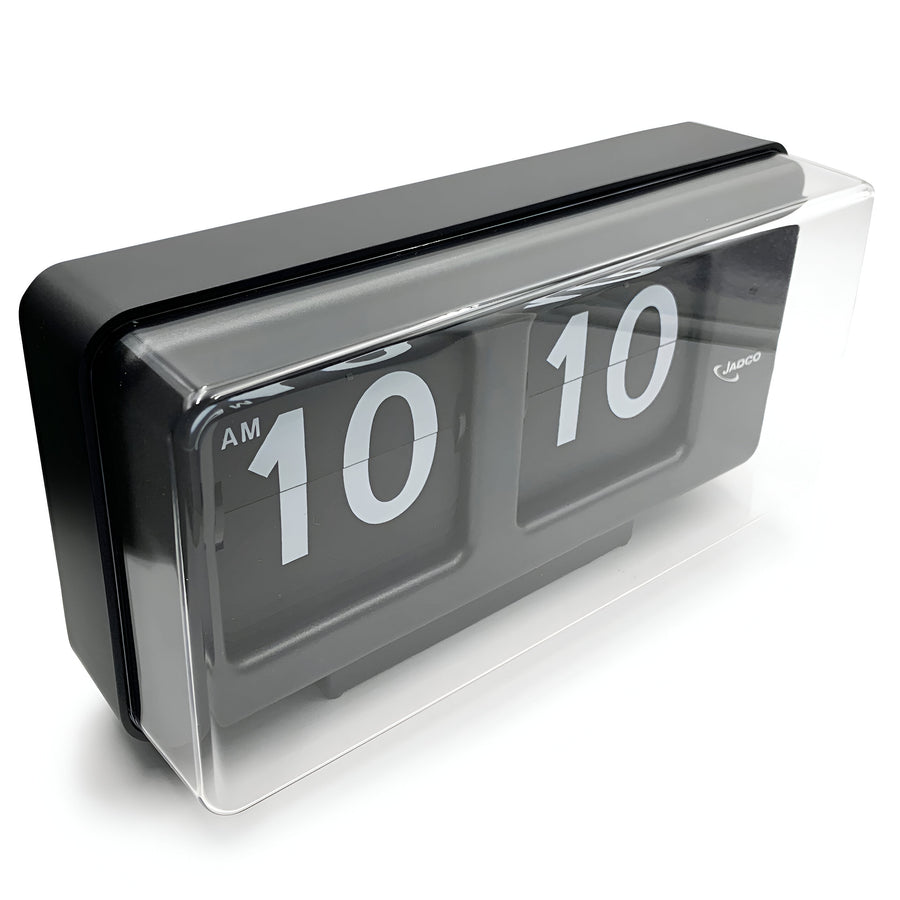 Jadco Harvey Digital Flip Card Wall and Desk Clock Black 24hr 29cm BQ50-24HR-Black 3