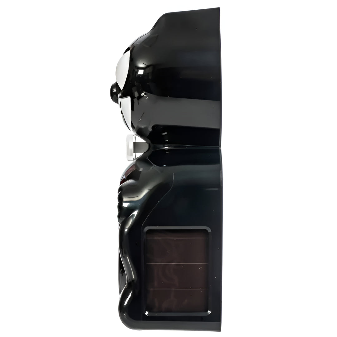 Kit Cat Klocks Solar Digital Alarm Clock Black 15cm OPSC-1 4
