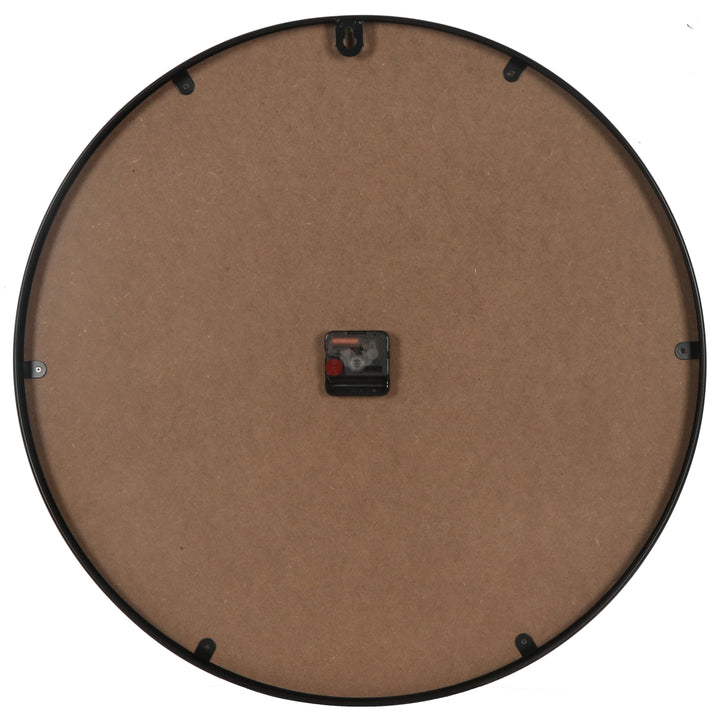 Koda Living Midnight Grace Black Metal Wall Clock 60cm KC5508 3