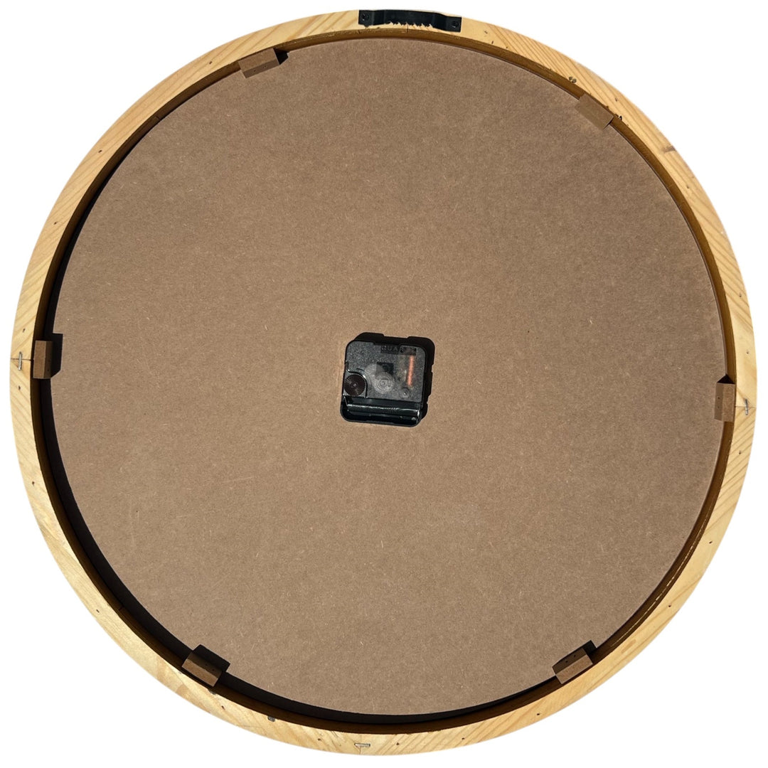 Koda Living Morden Wood Minimalist Stencil Cut Numbers Wall Clock 50cm KC5511 3