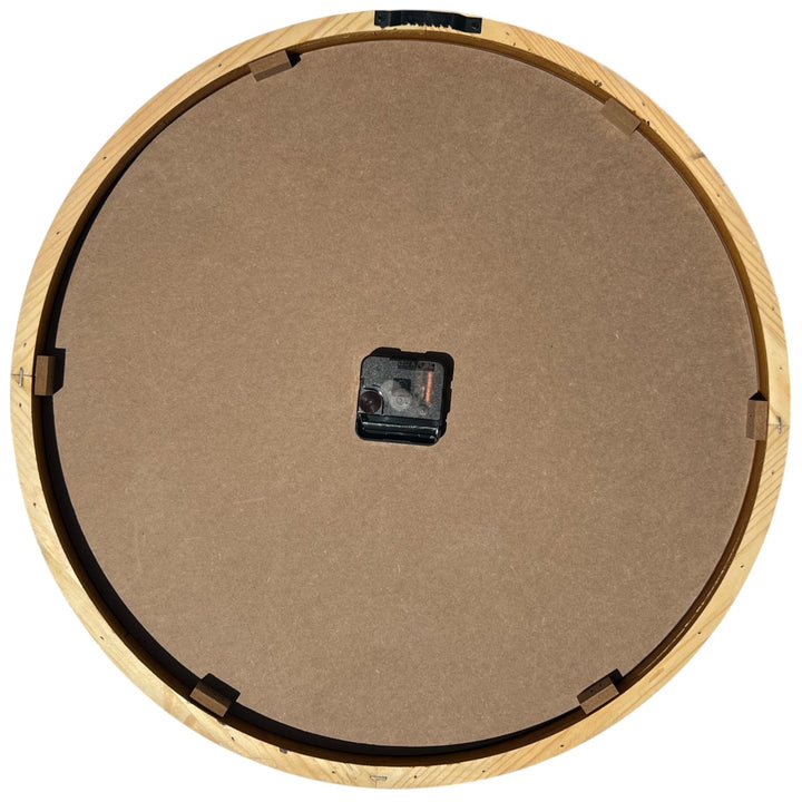 Koda Living Morden Wood Minimalist Stencil Cut Numbers Wall Clock 50cm KC5511 3