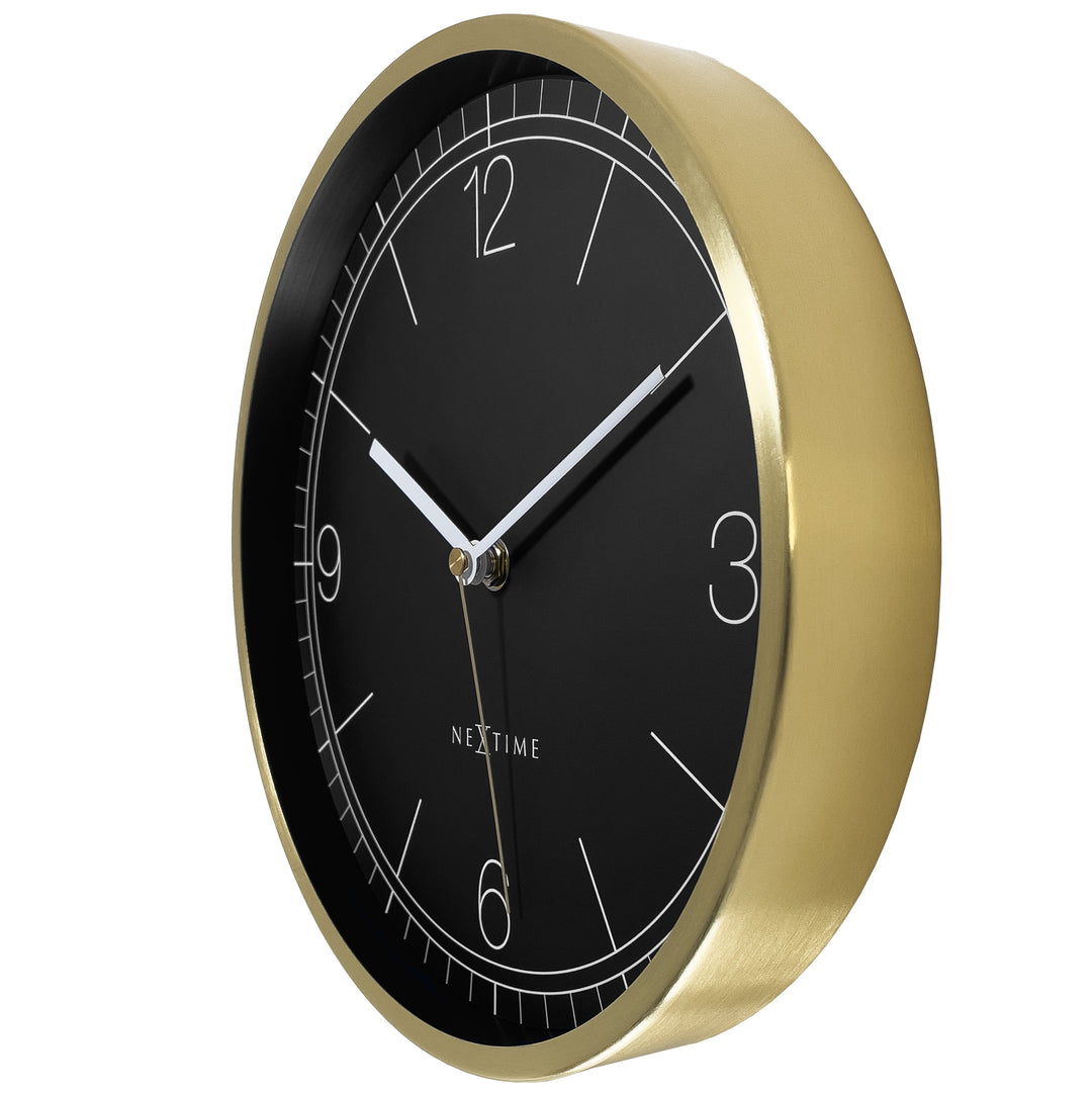 NeXtime Bolero Wall Clock Black 25cm 573321ZW 3