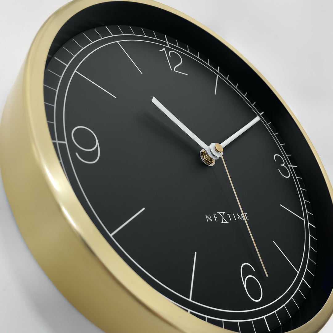 NeXtime Bolero Wall Clock Black 25cm 573321ZW 5