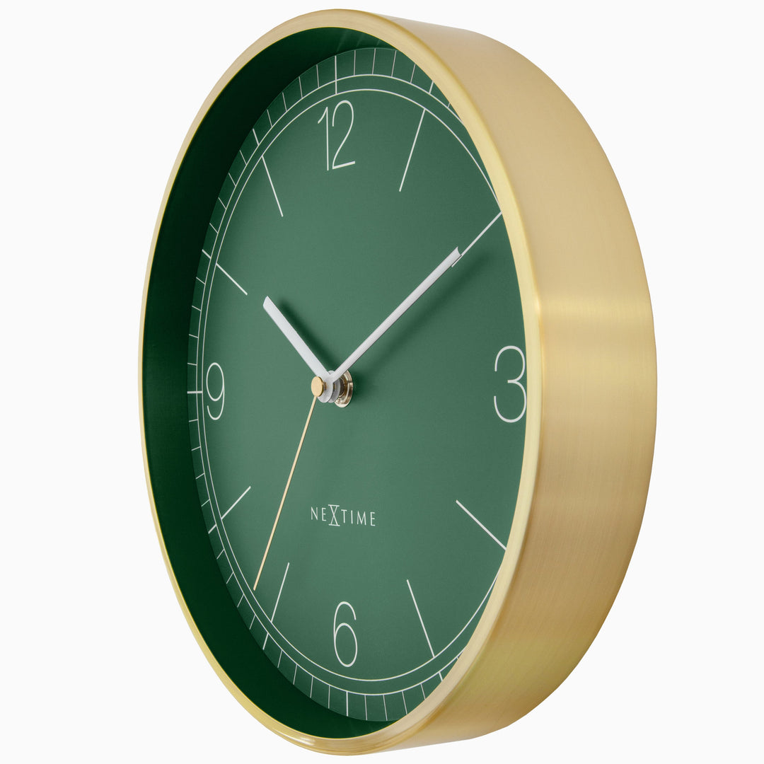 NeXtime Bolero Wall Clock Green 25cm 573321GN 3