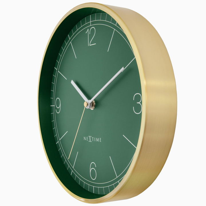 NeXtime Bolero Wall Clock Green 25cm 573321GN 3