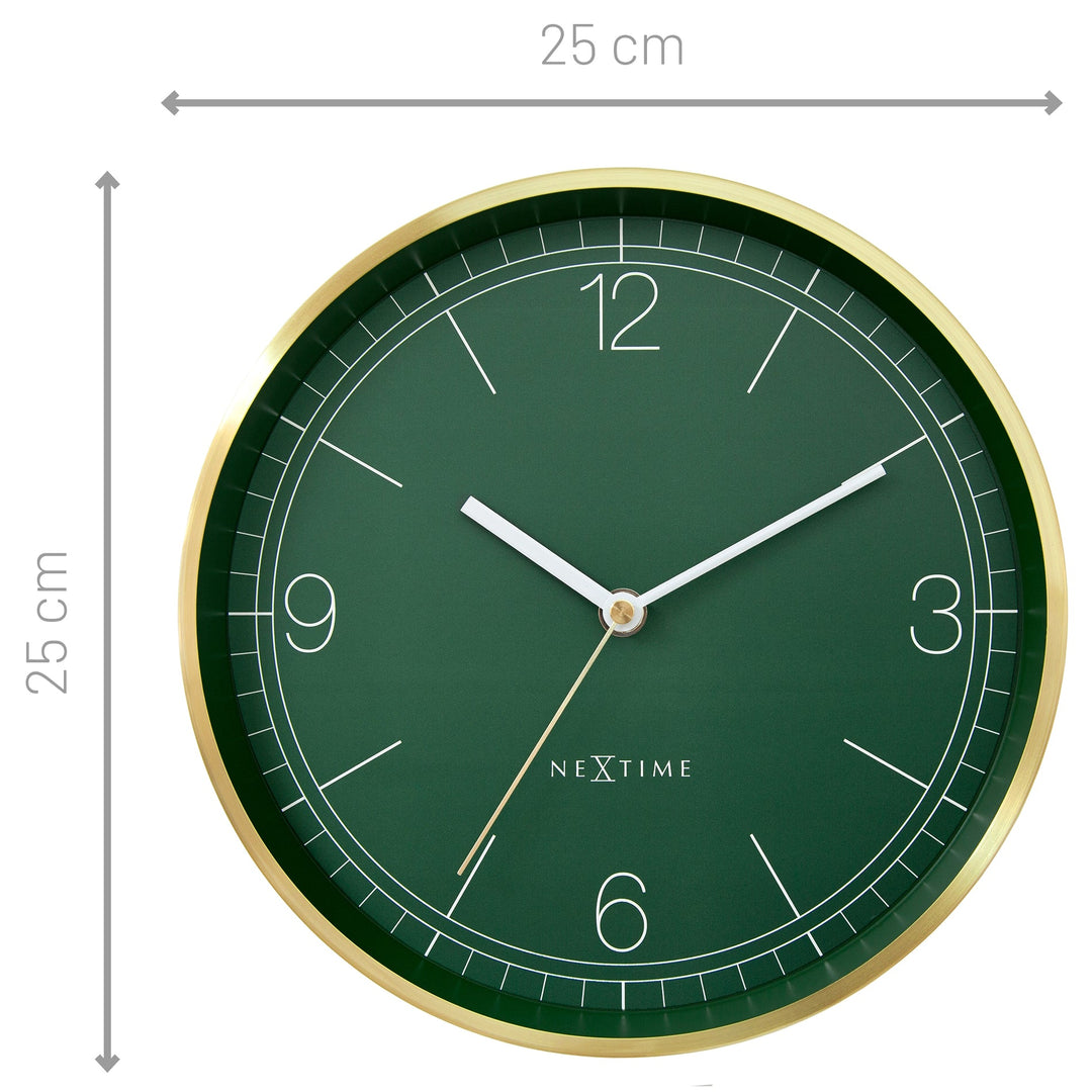 NeXtime Bolero Wall Clock Green 25cm 573321GN 4