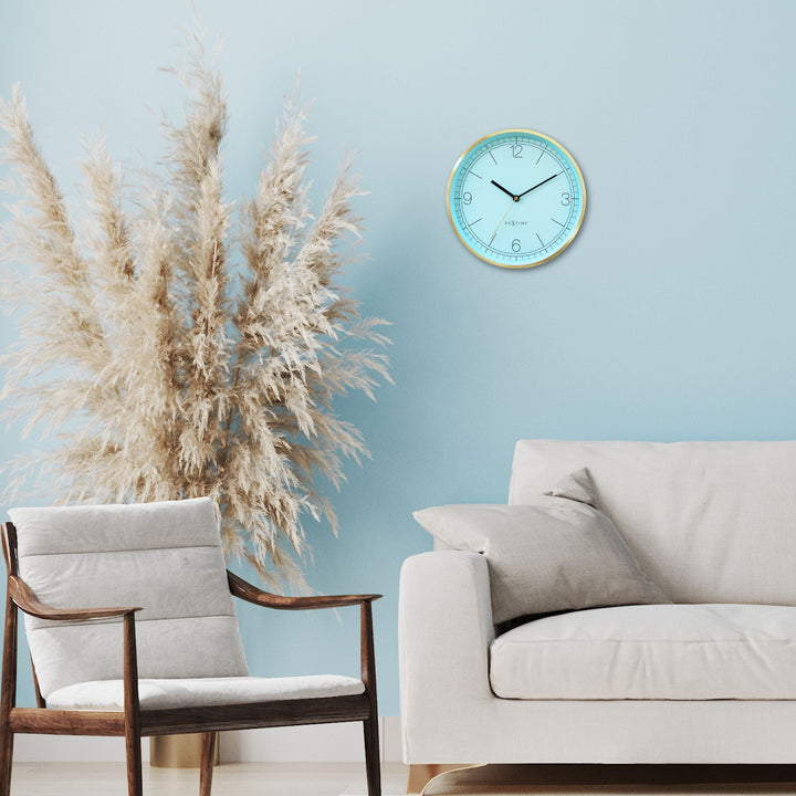 NeXtime Bolero Wall Clock Turquoise 25cm 573321TQ 7