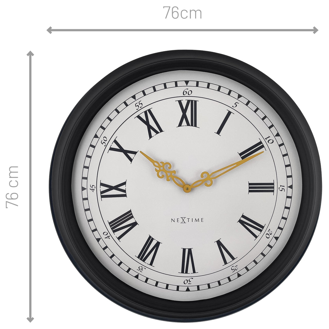 NeXtime Chopin Large Wall Clock 76cm 573323 4