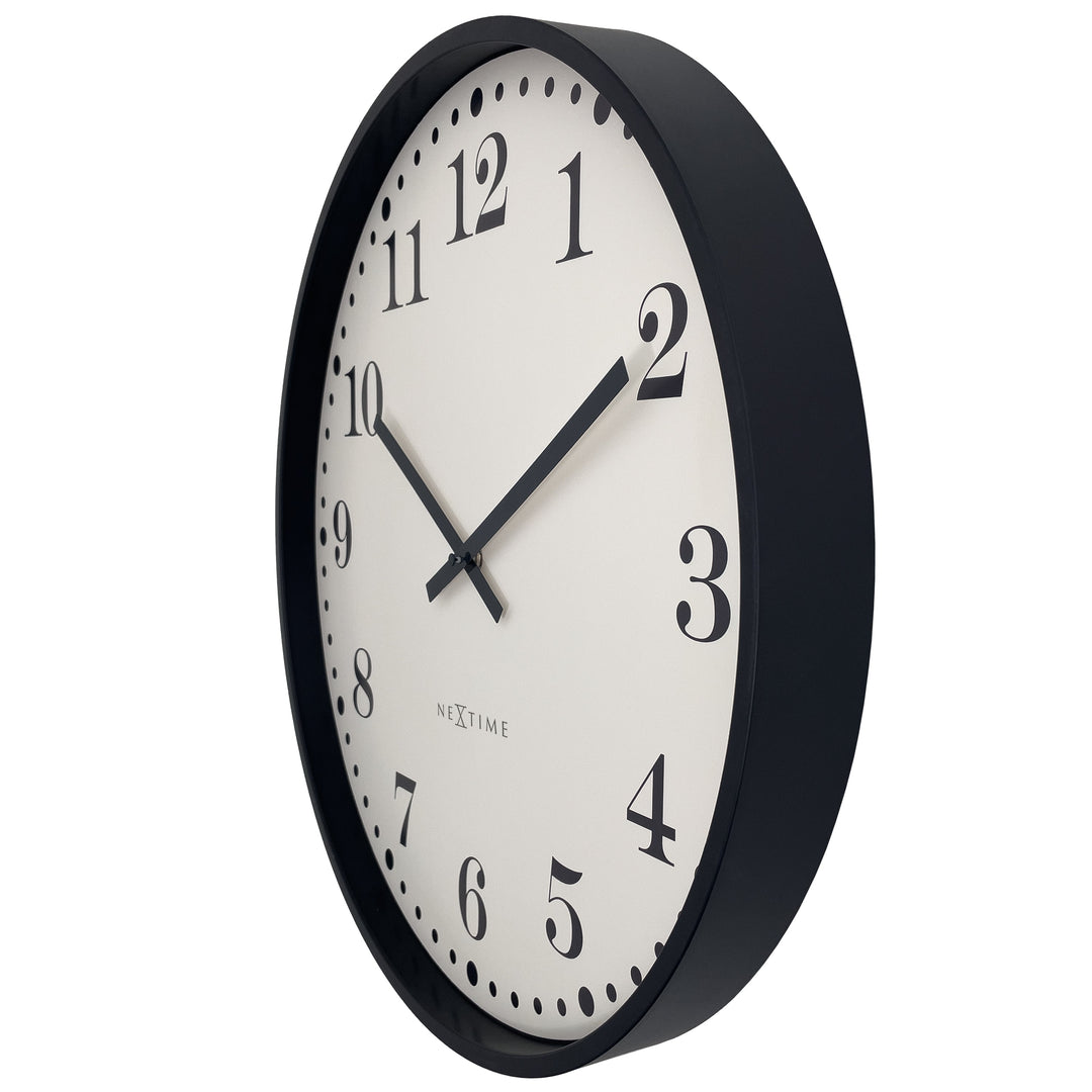 NeXtime Dickens Wall Clock Cream 50cm 573319WI 3