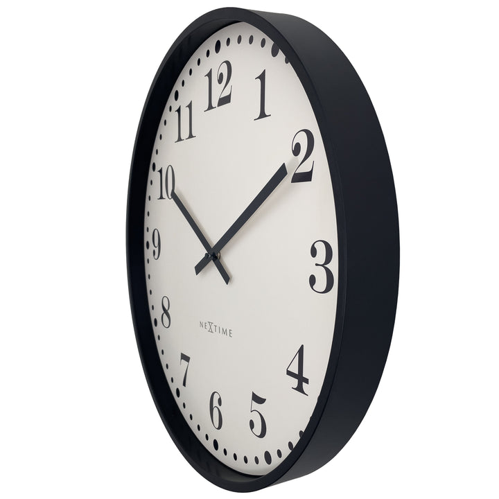 NeXtime Dickens Wall Clock Cream 50cm 573319WI 3