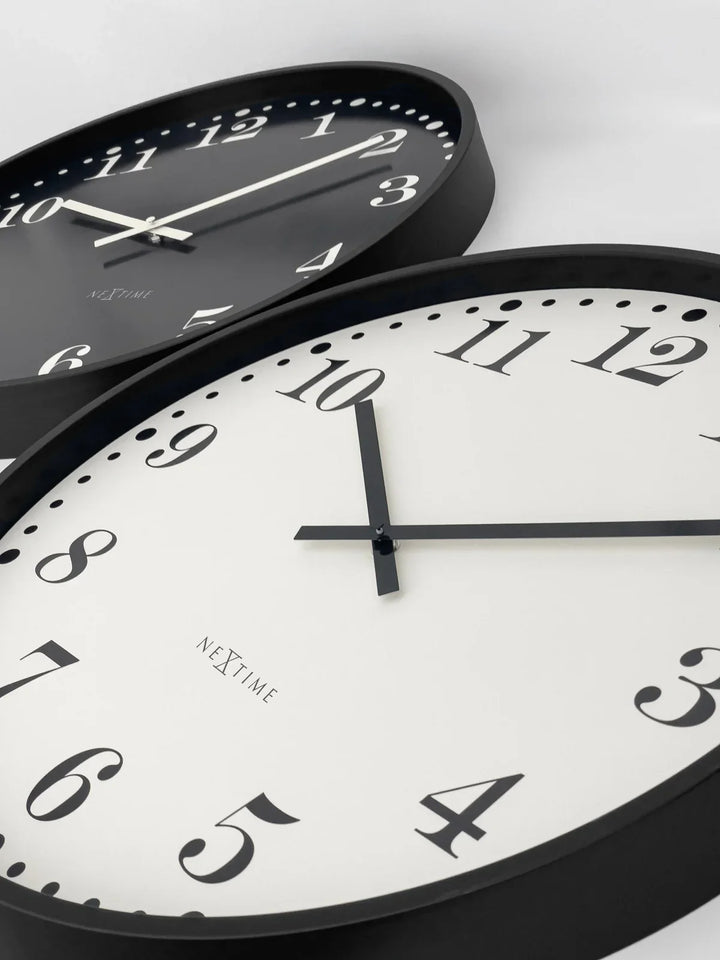 NeXtime Dickens Wall Clock Cream 50cm 573319WI 7