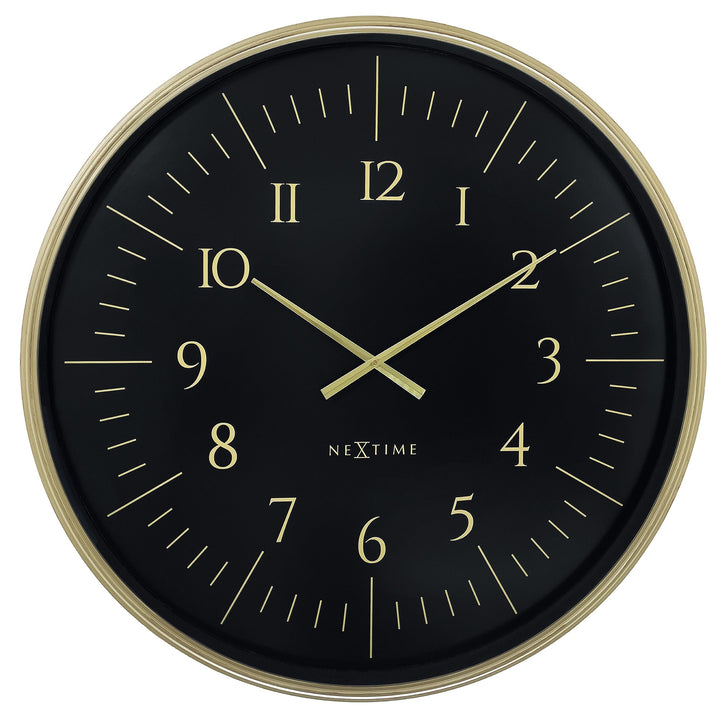 NeXtime Galaxy Large Wall Clock Black 77cm 573332ZW 1