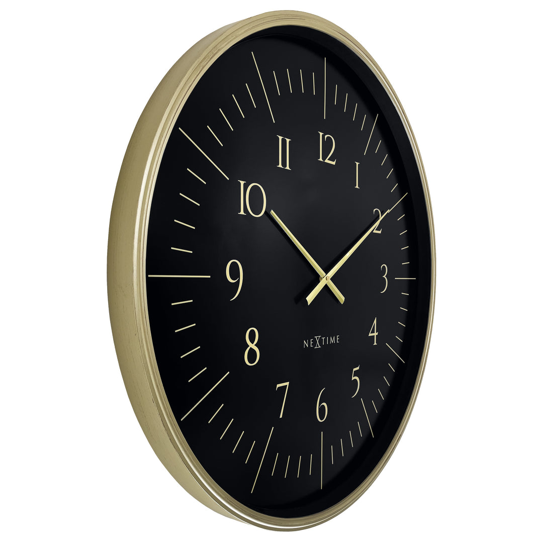 NeXtime Galaxy Large Wall Clock Black 77cm 573332ZW 2