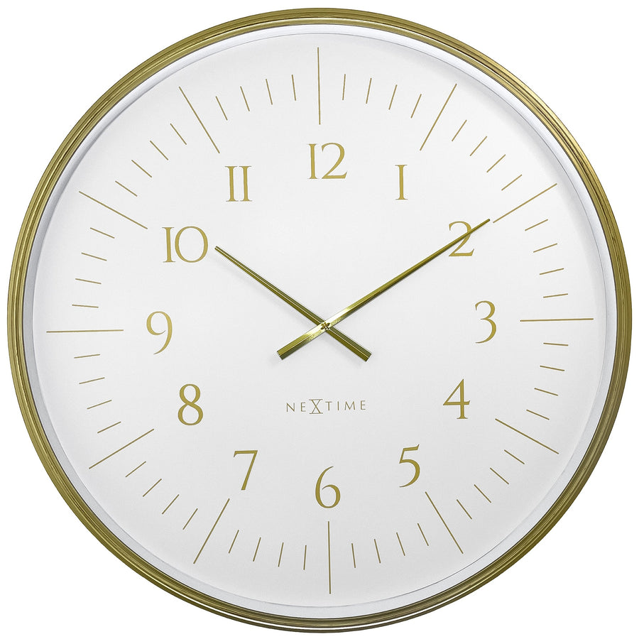 NeXtime Galaxy Large Wall Clock White 77cm 573332WI 1