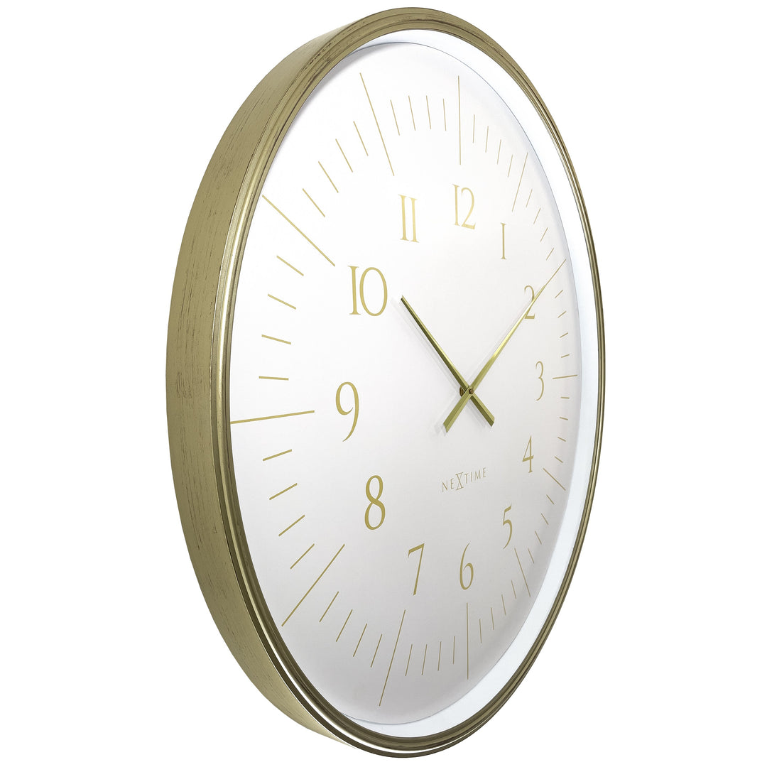 NeXtime Galaxy Large Wall Clock White 77cm 573332WI 2