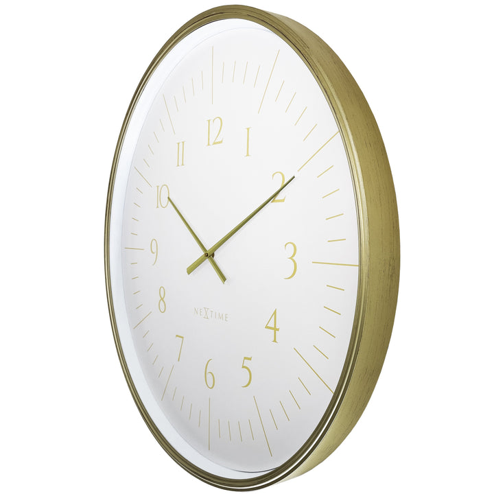 NeXtime Galaxy Large Wall Clock White 77cm 573332WI 3