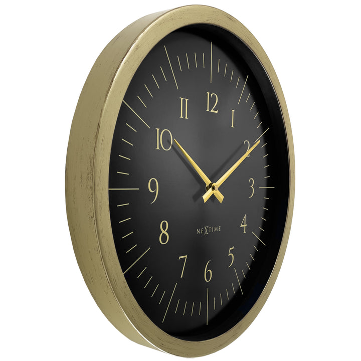 NeXtime Galaxy Wall Clock Black 40cm 573333ZW 2