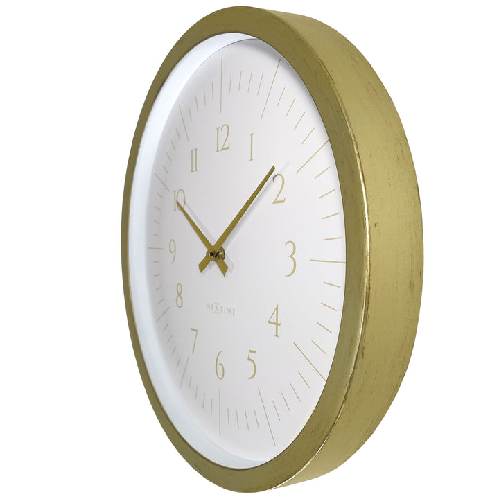 NeXtime Galaxy Wall Clock White 40cm 573333WI 3