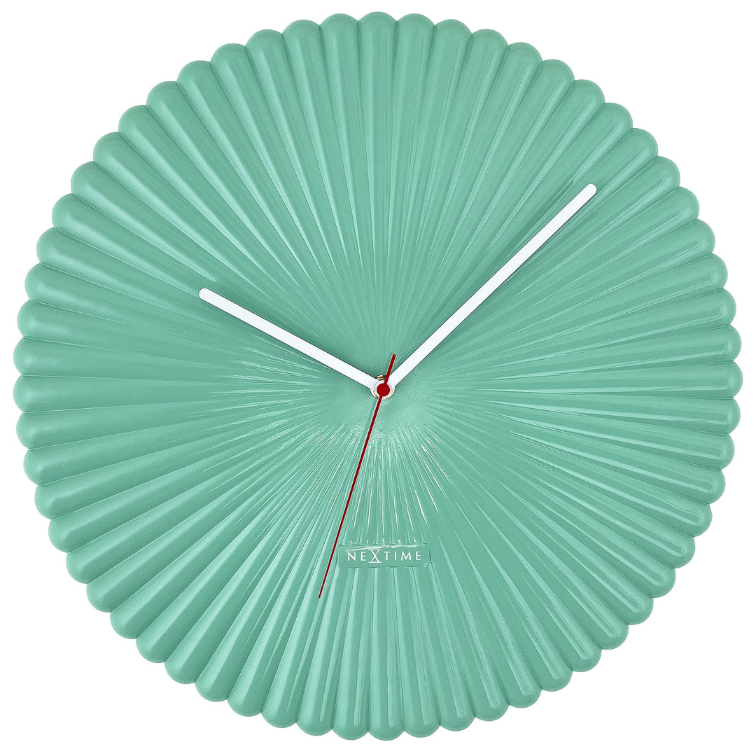 NeXtime Mousse Wall Clock Green 40cm 573320GN 1