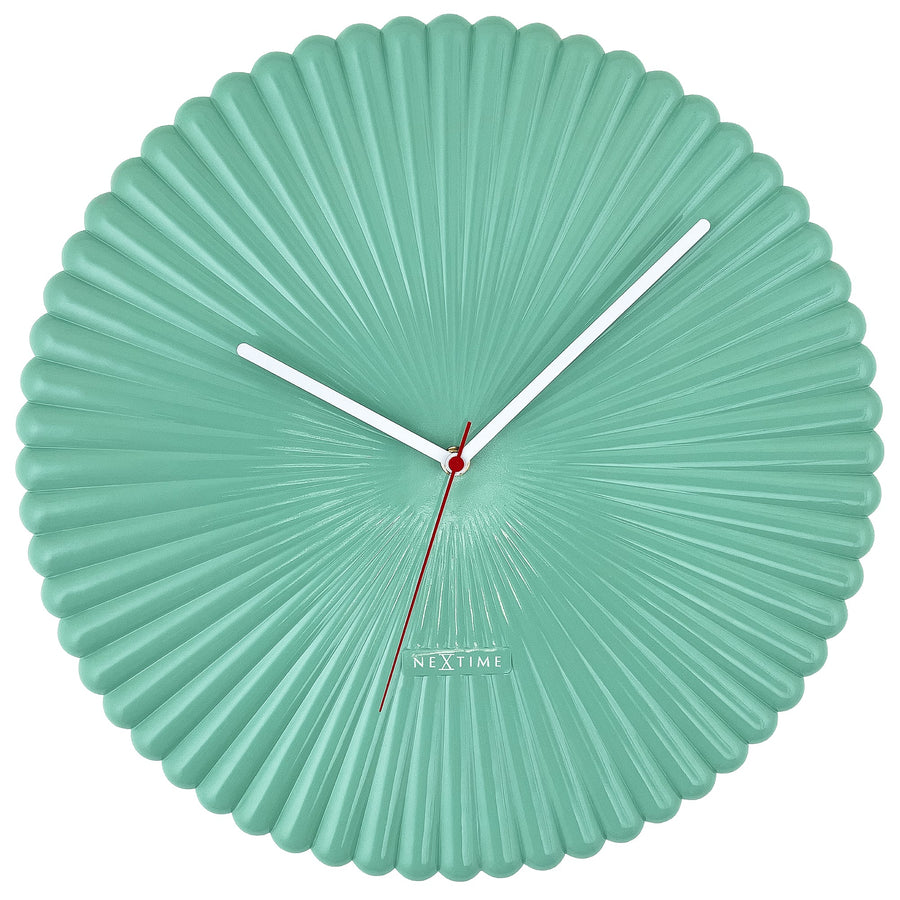 NeXtime Mousse Wall Clock Green 40cm 573320GN 1