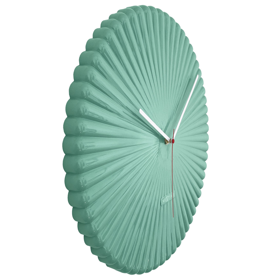 NeXtime Mousse Wall Clock Green 40cm 573320GN 2