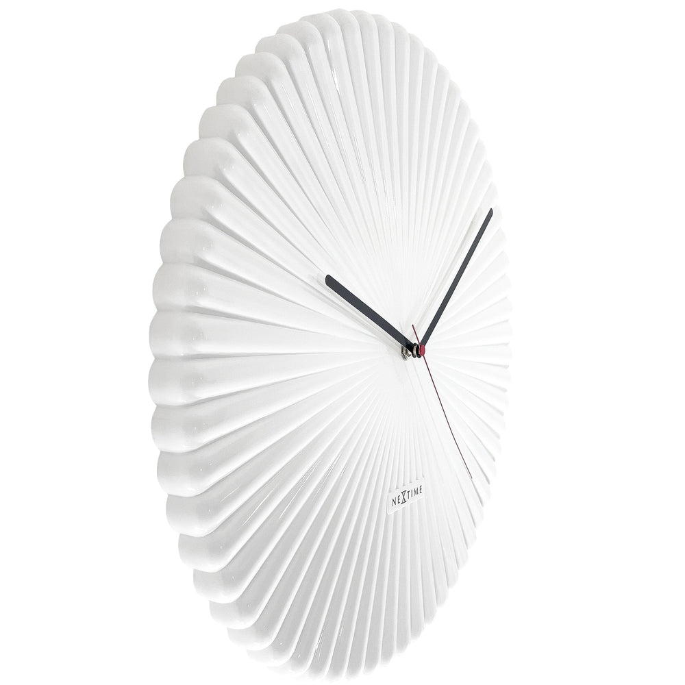 NeXtime Mousse Wall Clock White 40cm 573320WI 2