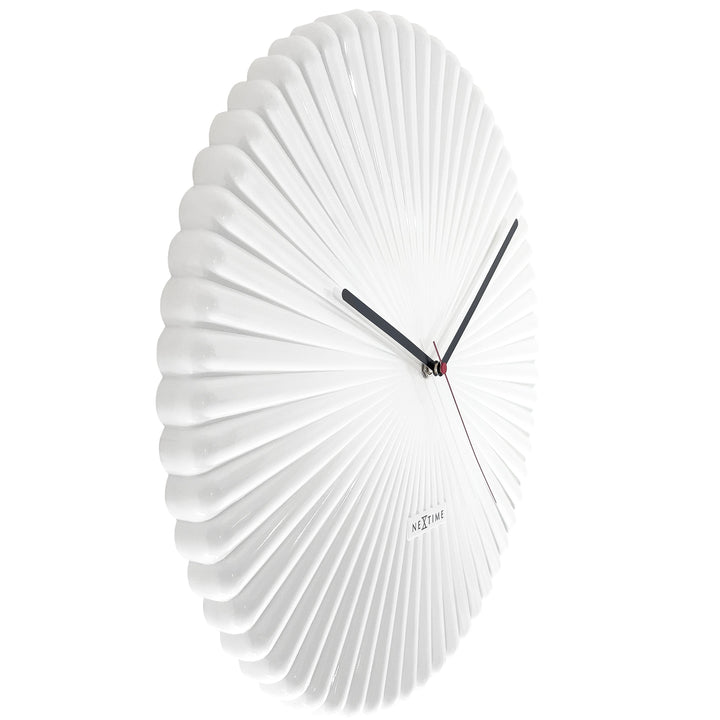 NeXtime Mousse Wall Clock White 40cm 573320WI 2