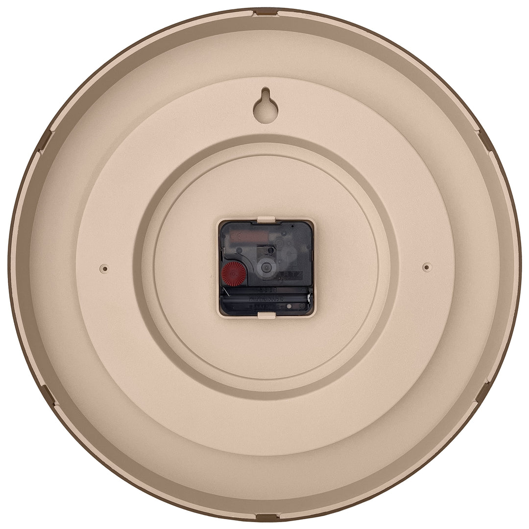NeXtime Oslo Wall Clock Light Brown 30cm 573329 8