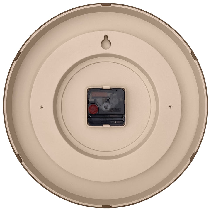 NeXtime Oslo Wall Clock Light Brown 30cm 573329 8