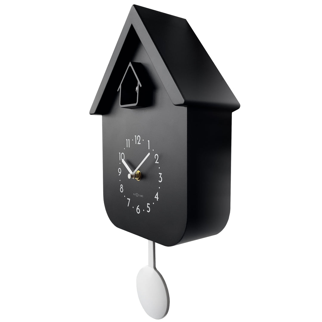 NeXtime Twitter Cuckoo Wall Clock Black 42cm 573328ZW 3