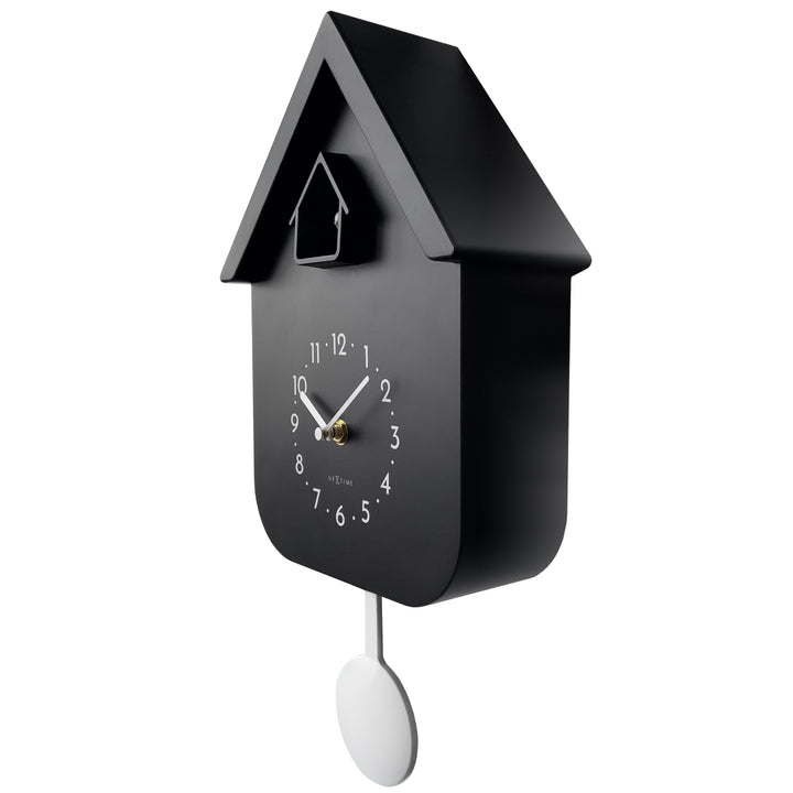 NeXtime Twitter Cuckoo Wall Clock Black 42cm 573328ZW 3