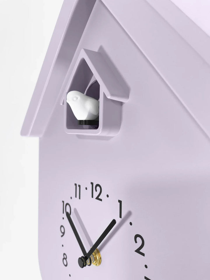 NeXtime Twitter Cuckoo Wall Clock Lavender 42cm 573328LA 5