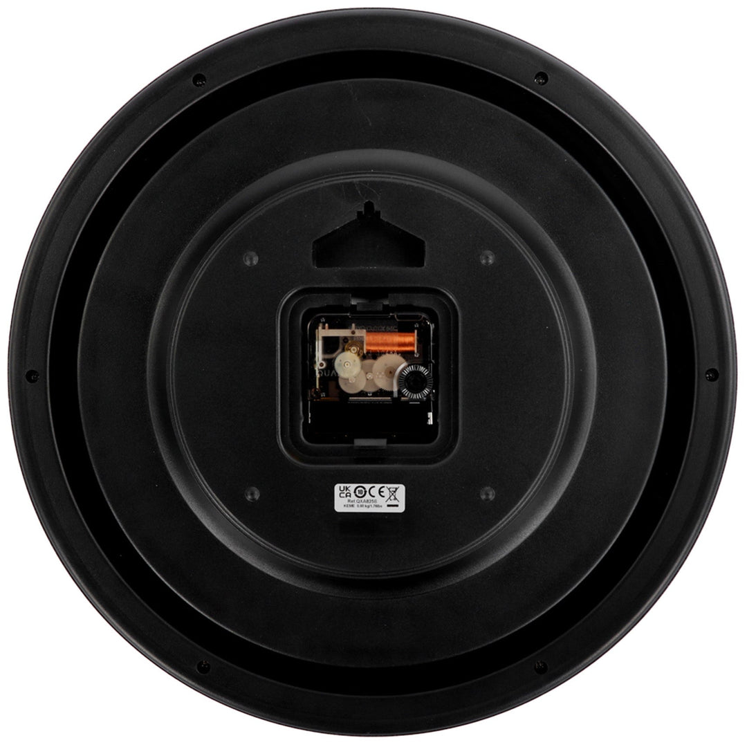 Seiko Atlas Luminous Wall Clock Brown 32cm QXA825-B 3