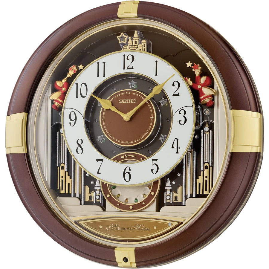 Seiko Castle In The Sky Melodies In Motion Musical Wall Clock 43cm QXM613-B 1