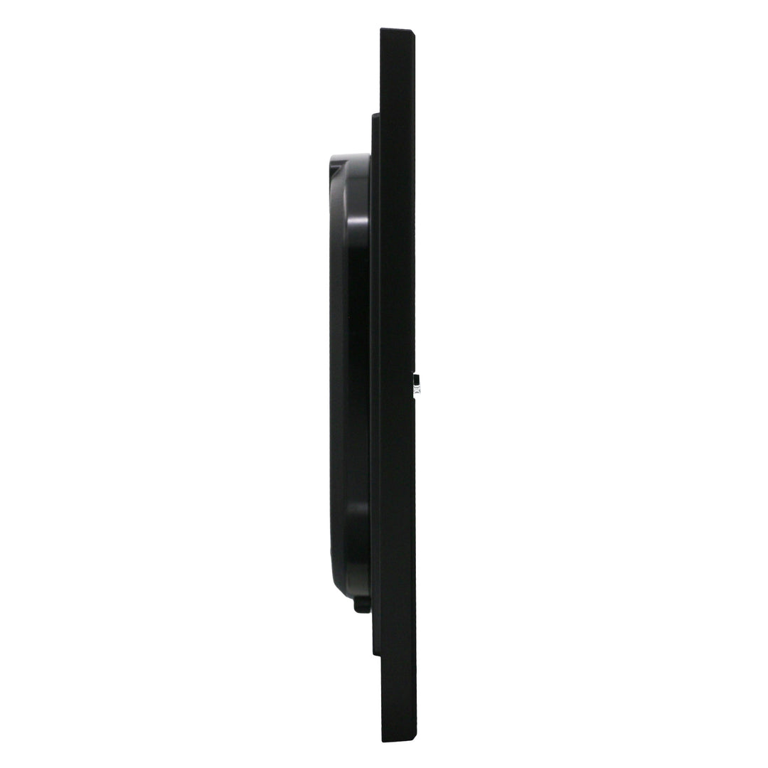 Seiko Clark Square Wall Clock Black 30cm QXA821-K 2