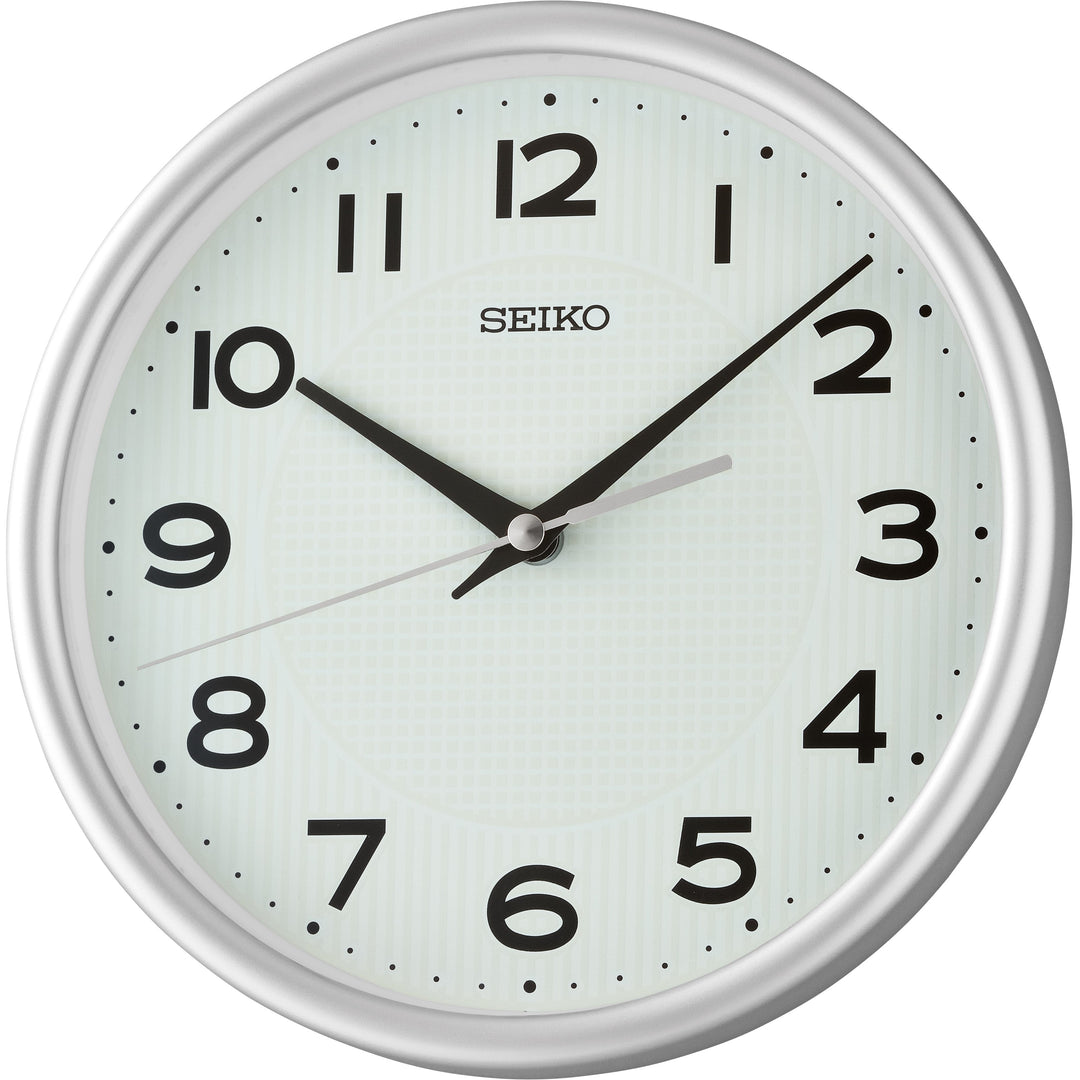 Seiko Malvie Compact Wall Desk Clock Silver 22cm QXA836-S 1