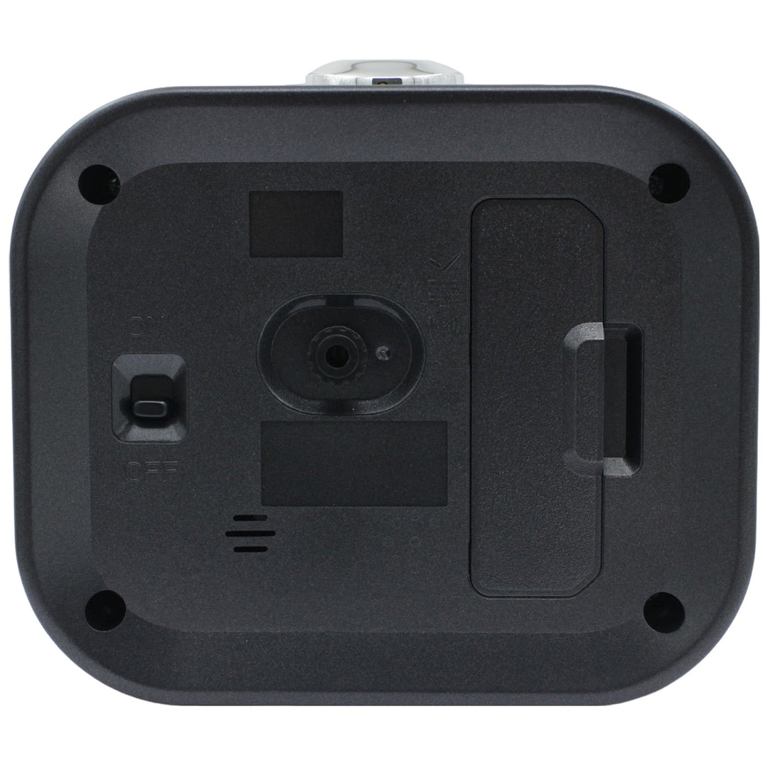 Seiko Miles Luminous Analog Bedside Alarm Clock Blue 11cm QHE206-L 3