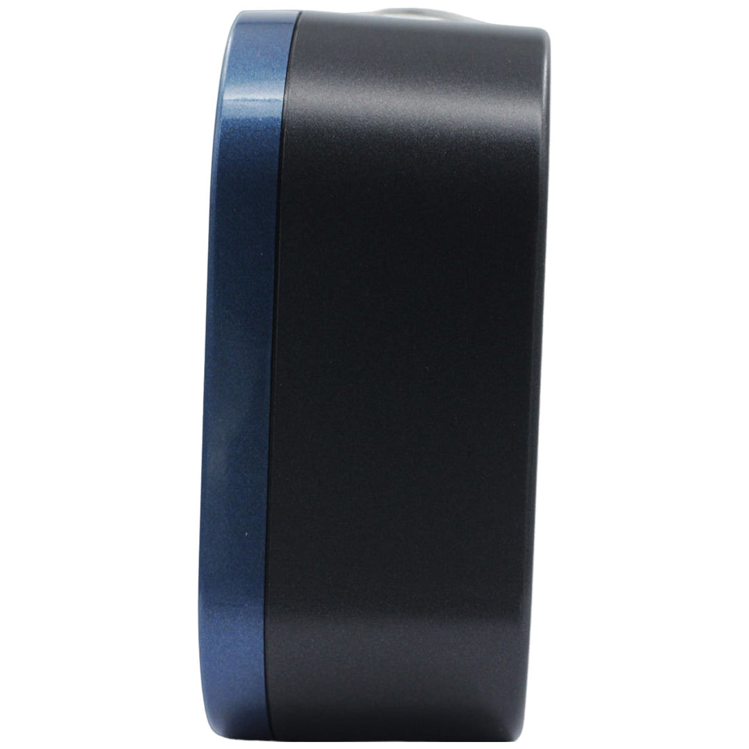 Seiko Miles Luminous Analog Bedside Alarm Clock Blue 11cm QHE206-L 4