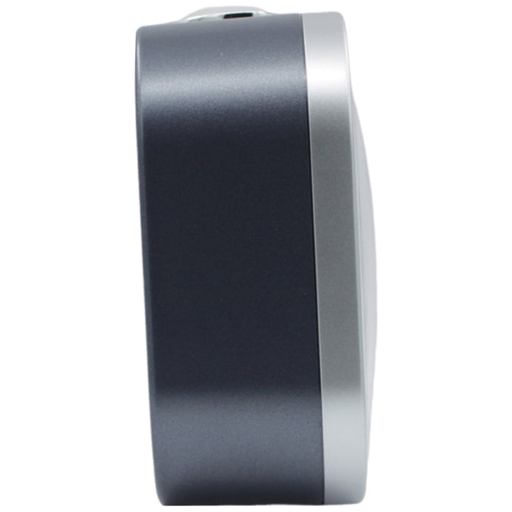 Seiko Miles Luminous Analog Bedside Alarm Clock Silver 11cm QHE206-S 2