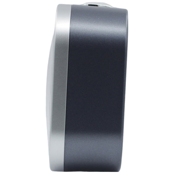 Seiko Miles Luminous Analog Bedside Alarm Clock Silver 11cm QHE206-S 4