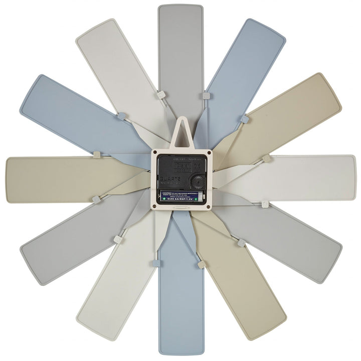 TFA Germany Clock In The Box Plug In Designer Wall Clock Multicolour 40cm 60.3020.30 3