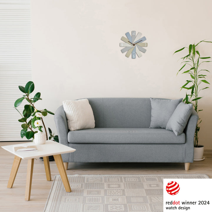 TFA Germany Clock In The Box Plug In Designer Wall Clock Multicolour 40cm 60.3020.30 7