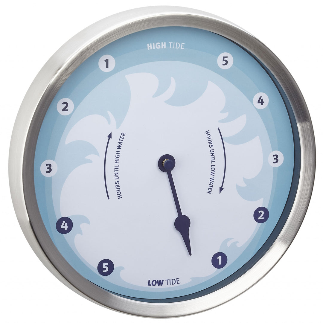 TFA Germany Marina Stainless Steel Tidal Phase Tide Clock 22cm 60.3029.06 1