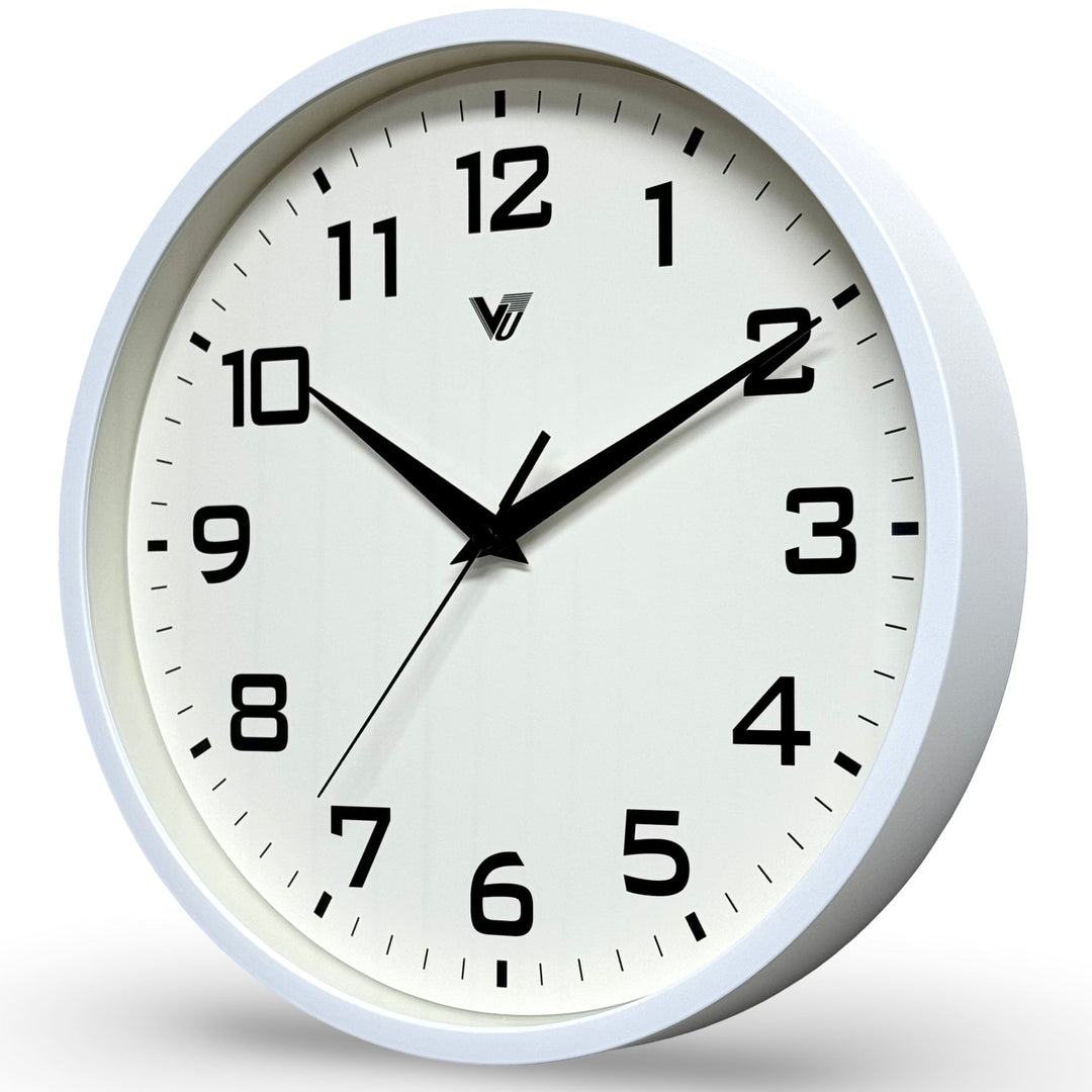 Victory Blakely Modern Classic Wall Clock White 30cm CCL-1166WT 3