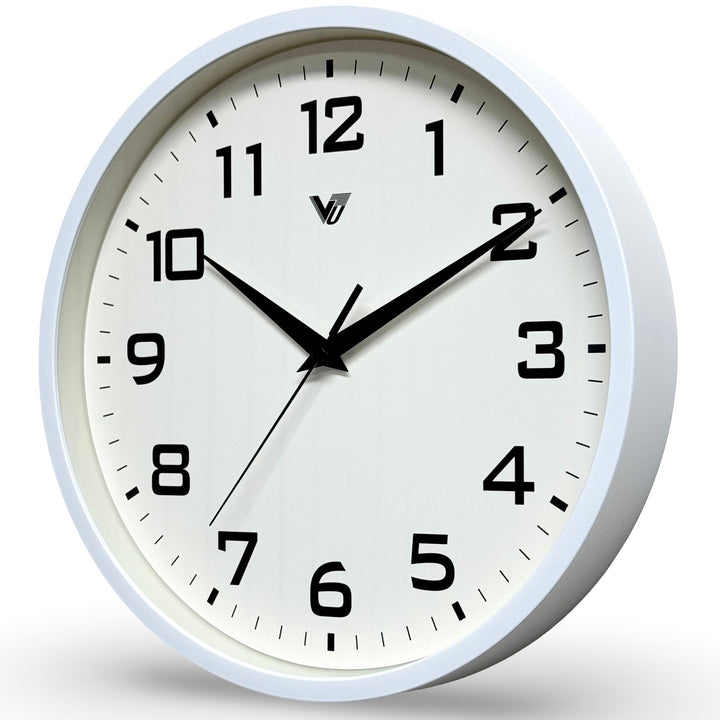 Victory Blakely Modern Classic Wall Clock White 30cm CCL-1166WT 3